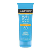 Neutrogena Hydro Boost Moisturizing Water Gel Sunscreen Lotion with Broad Spectrum SPF 50, Water-Resistant & Non-Greasy Hydrating Sunscreen Lotion, Oil-Free, 3 fl. oz