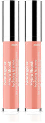 Neutrogena Hydro Boost Moisturizing Lip Gloss, Hydrating Non-Stick and Non-Drying Luminous Tinted Lip Shine with Hyaluronic Acid to Soften and Condition Lips, 23 Ballet Pink Color, 0.10 oz (Pack of 2)