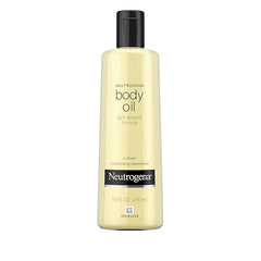 Neutrogena Body Oil Light Sesame Formula, 8.5 fl oz, Radiant Glow Moisturizer for Dry Skin, Bath & Shower Oil For Smooth and Hydrated Skin