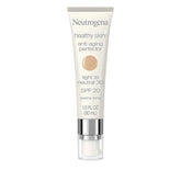 Neutrogena Retinol Treatment & Tinted Facial Moisturizer, Healthy Skin Anti-Aging Perfector, Broad Spectrum SPF 20 Sunscreen & Titanium Dioxide, Blendable Sheer Coverage, 30 Light to Neutral, 1 fl. Oz