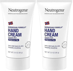 Neutrogena Norwegian Formula Hand Cream FragranceFree, 2 Ounce (Pack of 2)