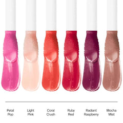 Neutrogena Hydro Boost Tinted Lip Oil with Hyaluronic Acid, Hydrating and Nourishing Lip Oil for Fuller Looking Lips, Coral Crush, .2 fl. Oz